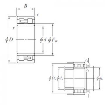 Original SKF Cylindrical Roller Bearings NNU4068 KOYO