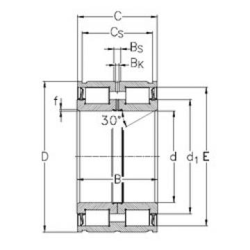 Original SKF Cylindrical Roller Bearings NNF5026-2LS-V NKE