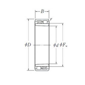 Original SKF Cylindrical Roller Bearings NNU 4956 K NSK