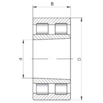 Original SKF Cylindrical Roller Bearings NNU4934K ISO