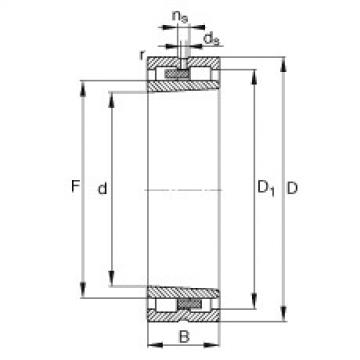 Original SKF Cylindrical Roller Bearings NNU49/500-S-K-M-SP FAG