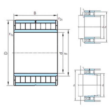 Original SKF Cylindrical Roller Bearings NNU6026V PSL