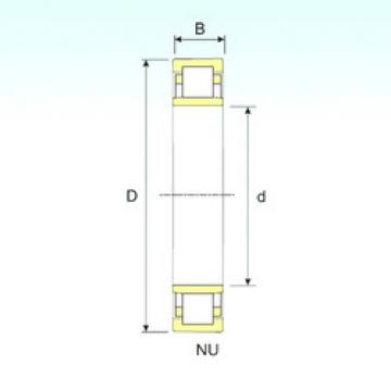 Original SKF Cylindrical Roller Bearings NU 10/500 ISB