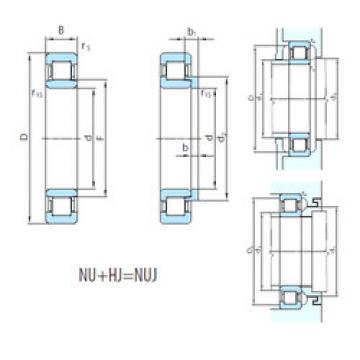 Original SKF Cylindrical Roller Bearings NUJ248 PSL