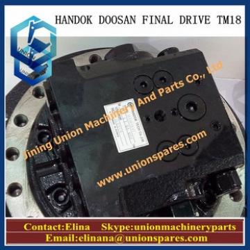 Doosan final drive TM18VC GM18 travel motor for Excavators SK100,SK120, SK120-5,SK120-6,R130,DH130,DH150
