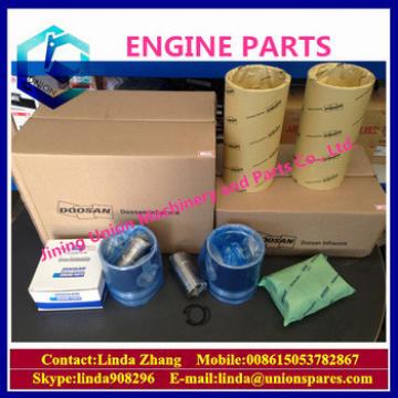 Doosan excavator engine parts piston ring cylinder head gasket camshaft turbocharge repair kit