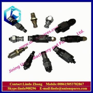 High quality excavator small hydraulic control safety valve PC200-5 service valve for Komatsu