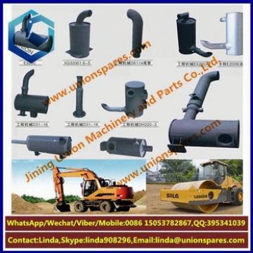 Factory price E70B Exhaust muffler Excavator muffler Construction Machinery Parts Silencer