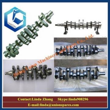 OEM HOT excavator engine crankshafts 6127-31-1012 6162-33-1201/2 6222-31-1100 6162-33-1402 S6D155 6D105 6D125 engine crankshafts