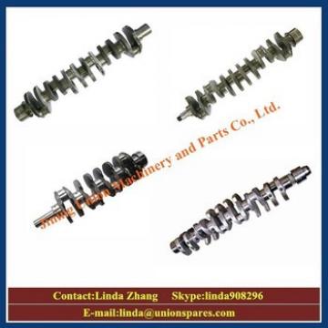 High quality excavator engine crankshafts 6127-31-1012 6162-33-1201/2 6222-31-1100 6162-33-1402 S6D155 6D105 6D125 engine cranks