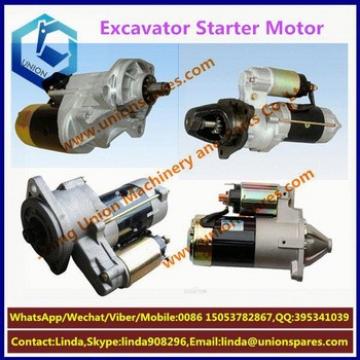 High quality For Isu&#39;zu 6SD1 excavator starter motor engine ZAX300-2-3 6SD1 electric starter motor