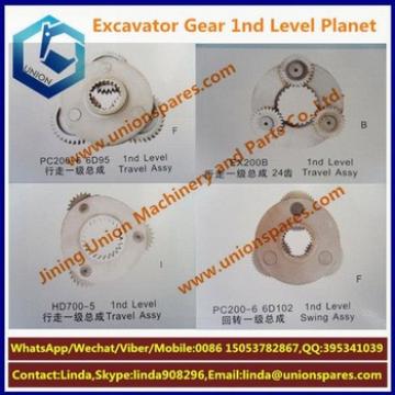 Hot sale EX60WD-2 Planet Gears Swing gearbox parts Excavator Sun Gear Parts swing travel motor planetary carrier
