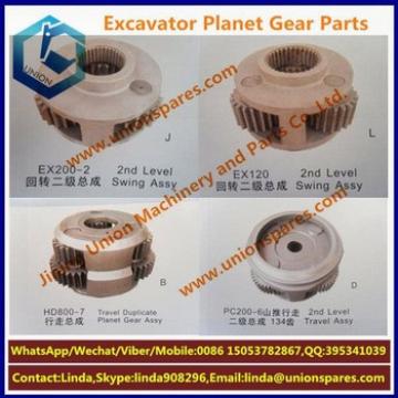Hot sale EX120-3 Planet Gears Swing gearbox parts Excavator Sun Gear Parts swing travel motor planetary carrier