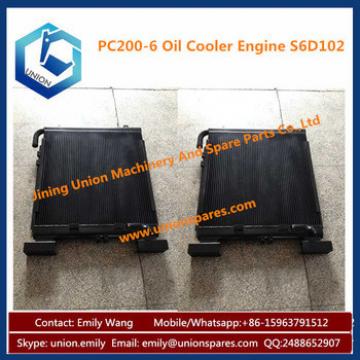 Factory Price PC 200-6 Oil Cooler Excavator Engine S6D102