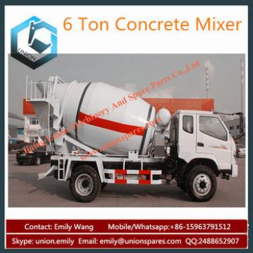 6 Cubic Truck-mounted Concrete Mixer for Sale