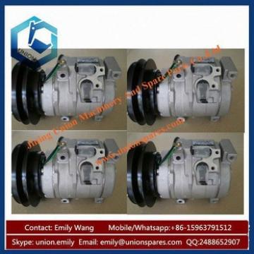 Excavator PC228 Air Conditioner Compressor PC128UU PC130 PC130-6 PC130-7 PC150 PC160-7 Compressors for Komat*su