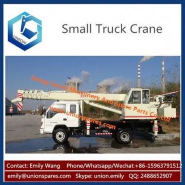 Factory Price 8 ton Small Mobile Truck Crane ,10 ton 12 ton Mini Pickup Truck Crane ,Hydraulic Crane for Sale