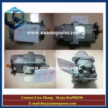 705-52-32001 704-24-28200 704-24-28230 HD605-5 HD465-5 HD465-3 transmission excavator hydraulic gear pumps forkomatsu