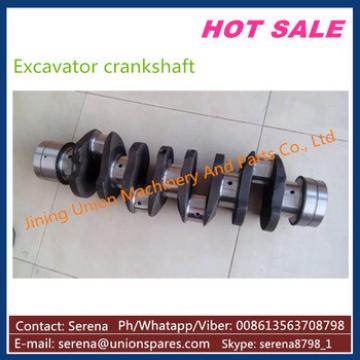casting diesel engine excavator crankshaft for Komatsu PC200-3 S6D105 6136-31-1010