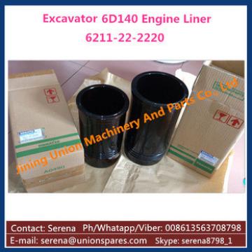 engine cylinder liner for Komatsu D355C-3 D155C-1 D275C-5D D155A-5 WA500-3 HD785-5 PC2000-8 PC650-3 D155AX-3 6211-22-2220