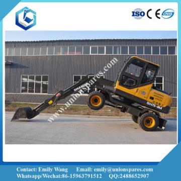 7.5 Ton High Performance Wheel Excavator Made in China