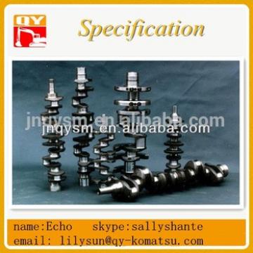 PC230-6 PC220-7 crankshaft S6D95, forged steel crankshaft 6207311100