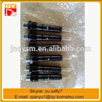 S6D102E fuel injector nozzle 6732-11-3300 for PC200lc-6 excavator