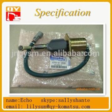 engine parts 6743-81-9141 solenoid valve for pc300-7 pc350-7