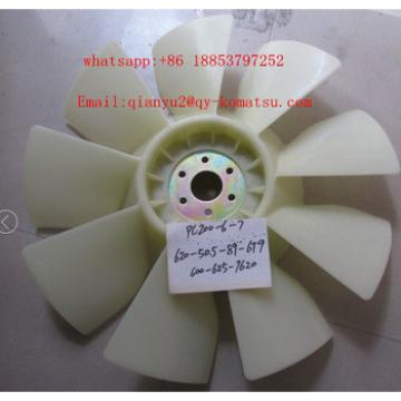 Factory price excavator spare parts cooing fan 600-625-7620 after cooler cooling fan