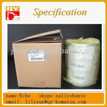 Excavator element 207-60-71182 air filter fuel filter for pc350-8 pc270-8