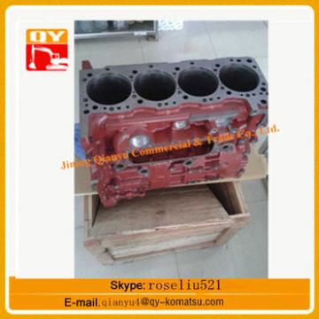 PC128UU-1 excavator S4D102E engine parts cylinder block assy 6731-21-1010