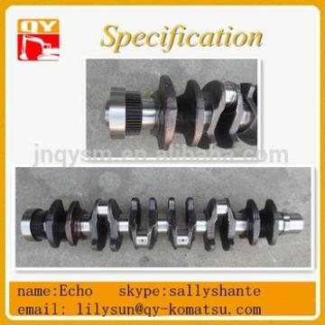 pc400 excavator parts engine forged crankshaft