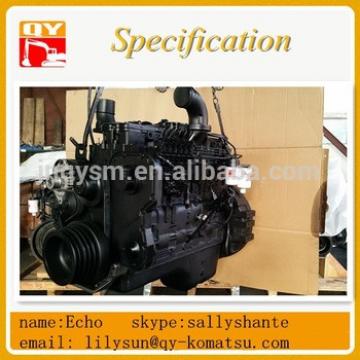 genuine excavator engine S6D114-12V, Complete engine assembly,new engine assy