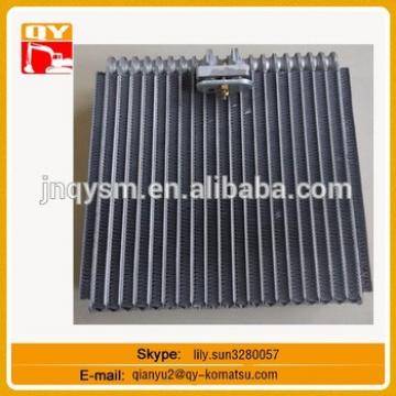 Excavator evaporative cooling system cooling radiator