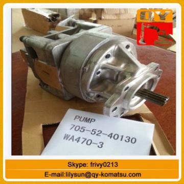 loader WA470-3 705-52-40130 hydraulic gear pump for sale