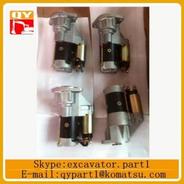 Genuine part pc200-7 excavator electric starter