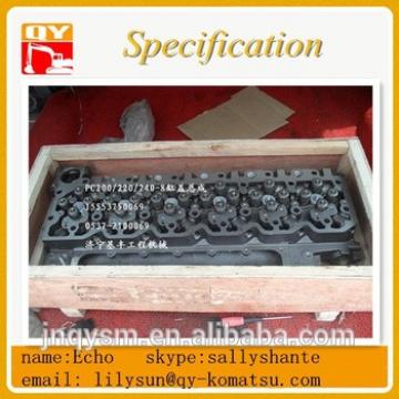 Genuine engine cylinder block for 6D107 sold in China