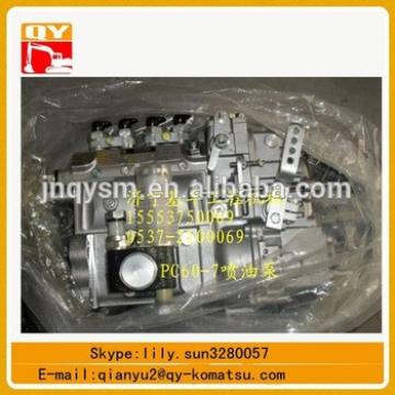 pc60-7 engine parts fuel injection pump for excavator