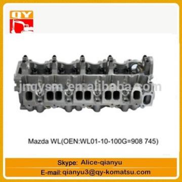 excavator engine parts Mazda WL(OEN WL01-10-100G=908745) cylinder head