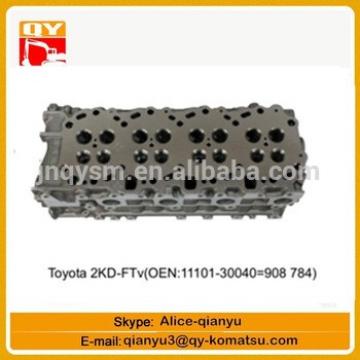 excavator engine parts Toyota 2KD-FTv(OEN 11101-30040-908784) cylinder head