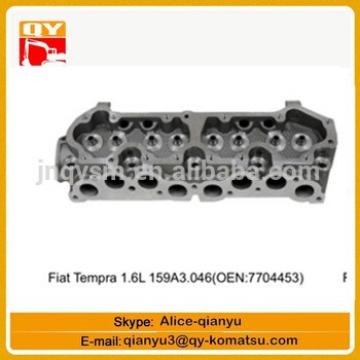 excavator engine parts Fiat Tempra 1.6L 159A3.046(OEN 7704453) cylinder head