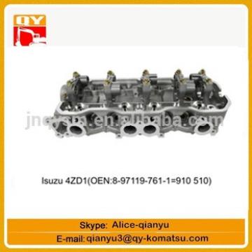 excavator engine parts 4ZD1(OEN 8-97119-761-1=910510) cylinder head