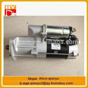 low price genuine excavator engine parts 4HK1 engine STARTER motor