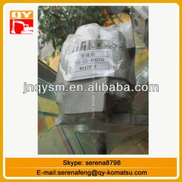 705-22-40070 WA470-3 loader hydraulic gear pumps for sale