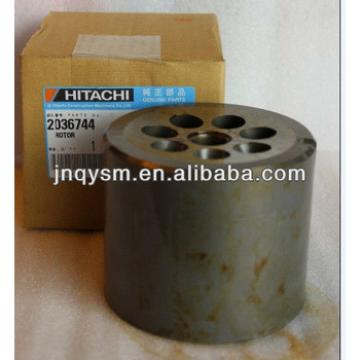 excavator pump rotor 2036744 for ex200-5 swash plate piston shoe cylinder block spring valve plate