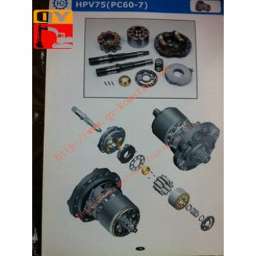 HPV75 PC60-6/7 hydraulic pump spare parts,spare parts for pump