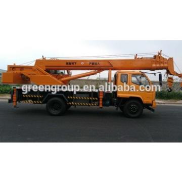 12 ton hydraulic truck crane QY12 truck crane,12 tons mini hydraulic boom crane