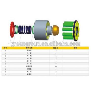 Uchida rexroth hydraulic gear pump repair inner parts,AP2D14LV,AP2D18LV,AP2D36LV,drive shaft,cylinder block,piston shoe