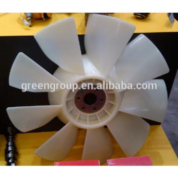 PC200-6 PC200-7 excavator engine parts cooling fan 600-625-7620 6 holes 9 blades 6D102 engine parts