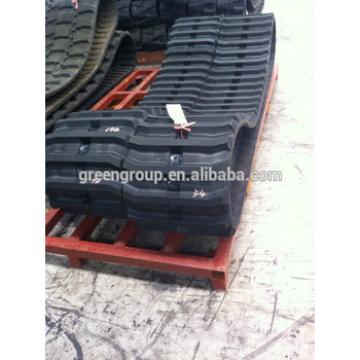 Dimensions 420x100x52 for O&amp;K excavator RH 1.45 rubber track, rubber track 420*100 for mini excavator